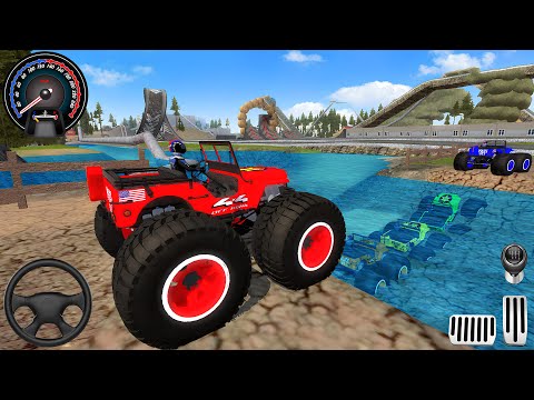 Juegos De Carros - Offroad Police Car Stunts Driving #1 - Dirt Cars Racing - Android GamePlay 2025