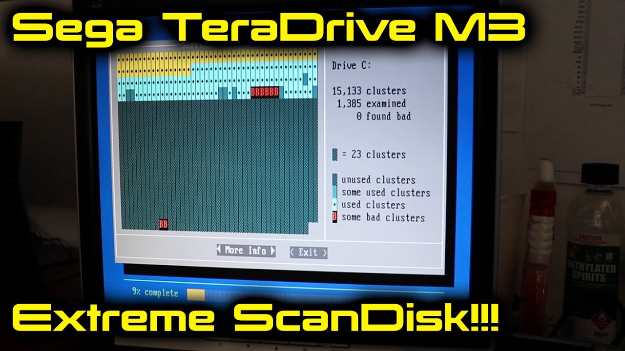 Sega TeraDrive Model 3 Extreme ScanDisk