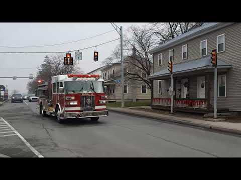 MHC 3 Engine 3-2 Responding to MVA w/ Rollover and entrapment from another scene.