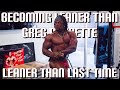 7 WEEKS OUT BODY FAT CHECK IN WITH GREG on BECOMING LEANER THAN GREG DOUCETTE