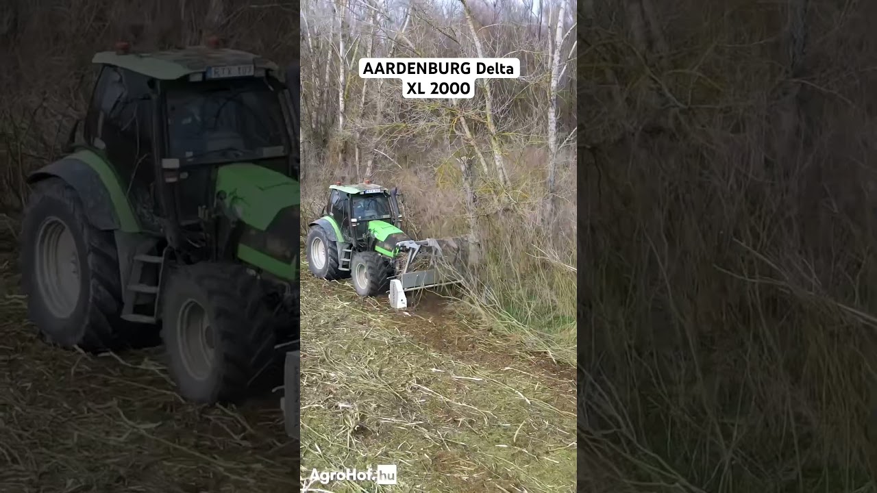 Erdészeti zúzó, szárzúzó, mulcsozó (forgókalapácsos) 165 - 200 cm / Delta XL