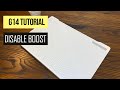 How to disable boost in Asus ROG Zephyrus G14 How to disable boost in Asus ROG Zephyrus G14