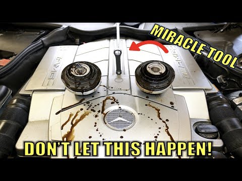I Made My Mercedes Engine Run Super Smooth For Super Cheap! No More Engine Vibration. Sorted Ep.3