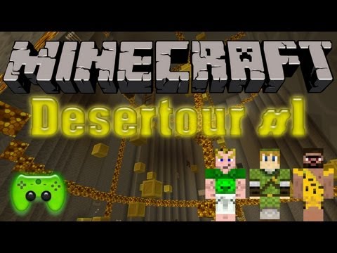 Let's Play Minecraft Adventure-Map [Deutsch/HD] - Desertour #1