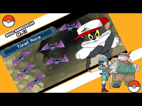 Pokémon rojo fuego hardlocke/Ep.11 Por fin luz, adios Tunel roca!