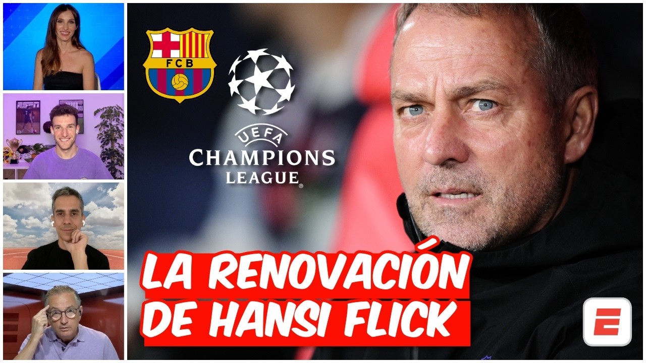 HANSI FLICK se queda en BARCELONA hasta conseguir el título de CHAMPIONS | Exclusivos