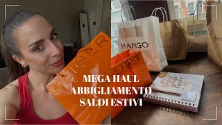 MEGA HAUL ABBIGLIAMENTO SALDI ESTIVI 2025 💰🤑💸 (#intimissimi #mango #reserved #stradivarius ...)