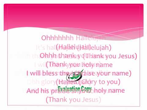 download lagu mp3 mp4 Hallelujah Tamela Mann Lyrics, download lagu Hallelujah Tamela Mann Lyrics gratis, unduh video klip Hallelujah Tamela Mann Lyrics