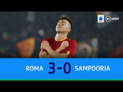 Roma vs Sampdoria (3-0) | Gini inspires Roma | Serie A Highlights