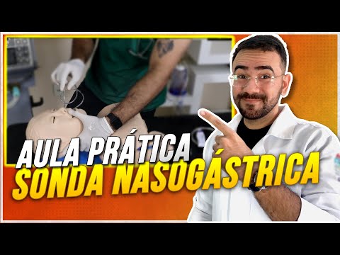 AULA PRÁTICA DE SONDA NASOGASTRICA - APRENDA AGORA