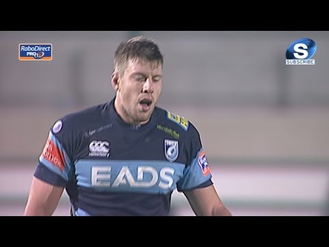 Robin Copeland Try Benetton Treviso v Cardiff Blues 30th Nov 2013