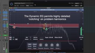 Video thumbnail for Oxford Dynamic EQ Overview 5/5 Mid-Side Guitar and Vocals by Sonnox Plugins