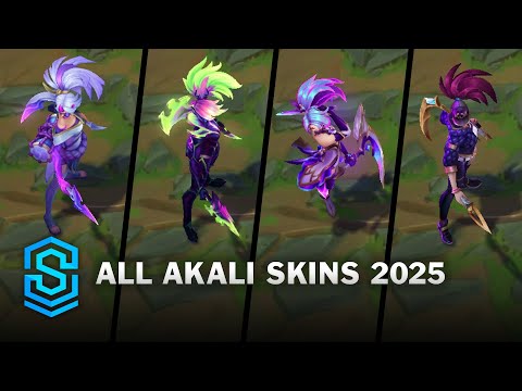 All Akali Skins 2025