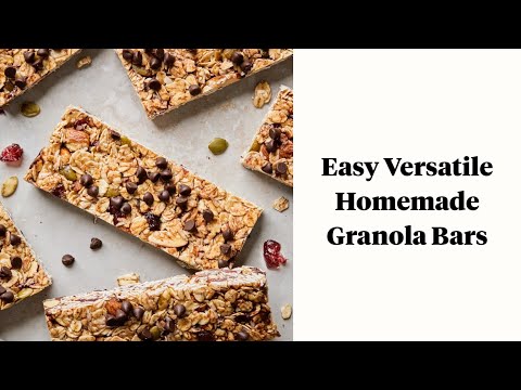 Easy Homemade Granola Bars