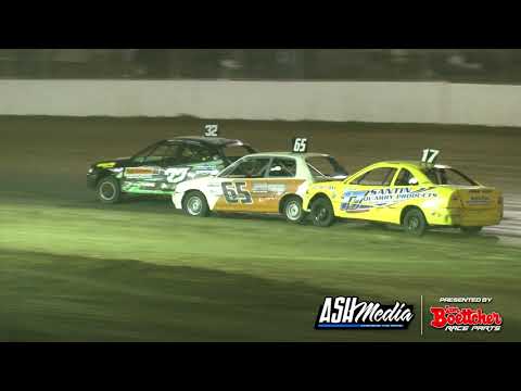 Junior Sedans: 2020/21 Queensland Title - A-Main - Roma Speedway - 01.05.2021