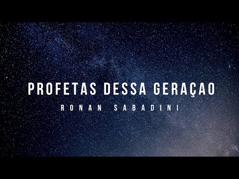 Profetas Dessa Geração video