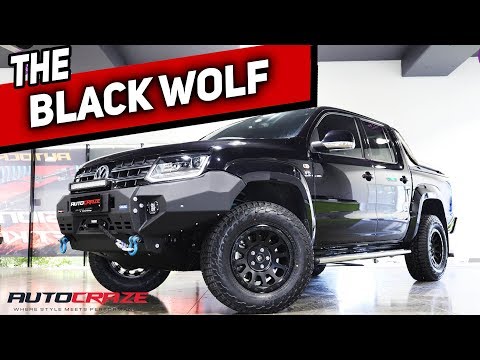 BLACK WOLF AMAROK // VOLKSWAGEN AMAROK LIFT KIT, FUEL WHEELS, RIVAL BAR AND MORE