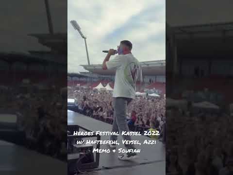 Frizzo - Heroes Festival - Kassel w/ Haftbefehl, Veysel, Azzi Memo & Soufian - June 10th 2022