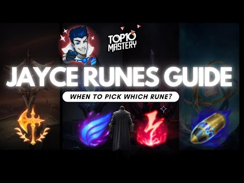 Jayce Runes Guide | ˇ Jayce