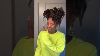 Day 2 wand curls #naturalhair #wandcurls #curlyhair