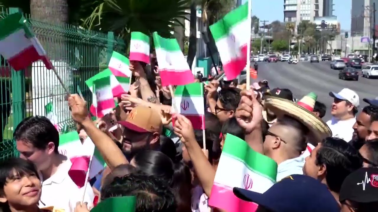 Video | Iran team gets Mexican send-off before traveling to the US