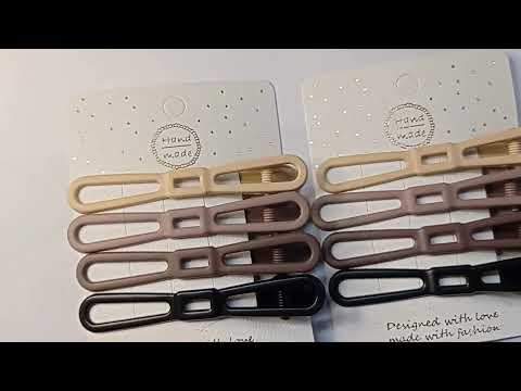 KIT COM 4 BICO DE PATO METAL 8 CM