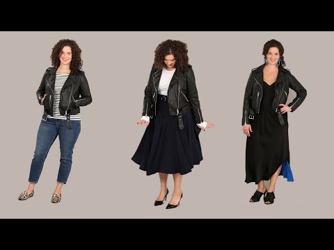 How to Style a Classic Biker Jacket Three Ways