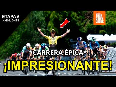EL VISMA ATACA! Tour Down Under 2026 Etapa 5 Highlights