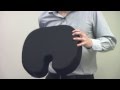 How To Correctly Use The Original McKenzie Coccyx Cushion Relieve Tailbone Pain