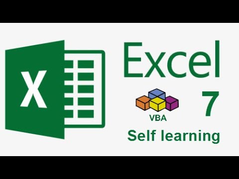 Lesson 7 in Excel Macro VBA (the secret sheet)