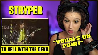 First Time Reaction to Stryper - To Hell With The Devil