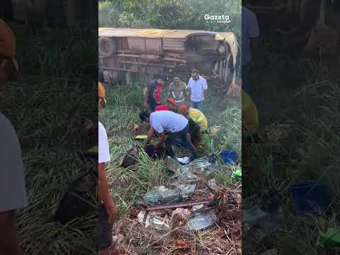 Acidente na PA-160 deixa feridos entre Canaã dos Carajás e Parauapebas