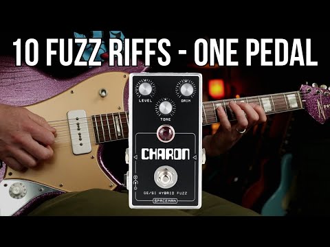 10 Fuzz Riffs | Spaceman Effects Charon Fuzz | Pedal Demo