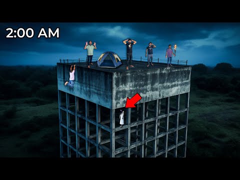 Surviving Overnight On Haunted Water Tank - भुत ने हमसे मदद मांगी ??