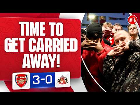 “Time To Get Carried Away” @goonerztherapy | Arsenal 3-0 Sunderland