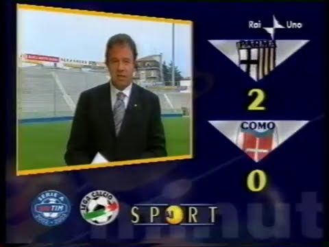 2002-03 (3a - 22-09-2002) Parma-Como 2-0 [Lamouchi,Adriano] Servizio 90°Minuto Rai1