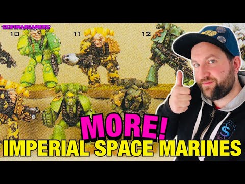 More Imperial Space Marines! - Oldhammer - Warhammer 40k - RetroHammer - Rogue Trader