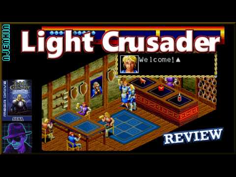 Light Crusader - on the SEGA Genesis / Mega Drive with Commentary !!