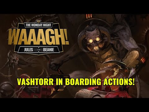 THE MASTER OF MACHINES   Imperium Vs VASHTORR! Custom Boarding Actions Battle Report!