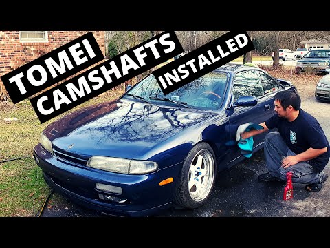 Tomei Camshafts Installed (Open Heart Surgery) Nissan 240sx