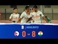 Nepal U-20 0 - 8 India U-20  | SAFF U-20 Championship | Highlights