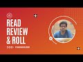 Read, Review & Roll | Snow - John Banville | Arka Chattopadhyay