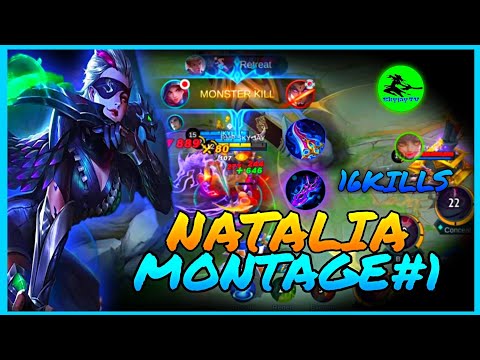 NATALIA MONTAGE#1 16KILLS IN CLASSIC MODE WITH MY SUBSCRIBER SKYJAY TV MLBB