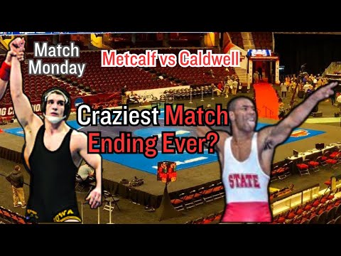 Match Monday Ep. 11: Darrion Caldwell Vs Brent Metcalf 2009 NCAA Wrestling Finals