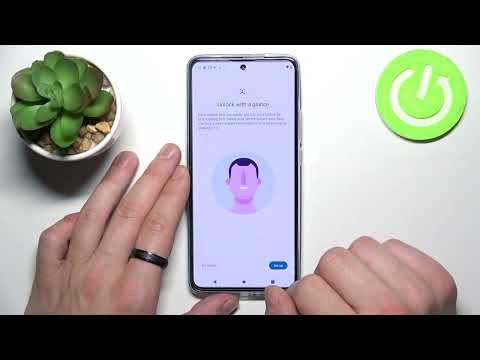 How to Use Face Unlock in MOTOROLA EDGE 30 - Set Up Face Recognition