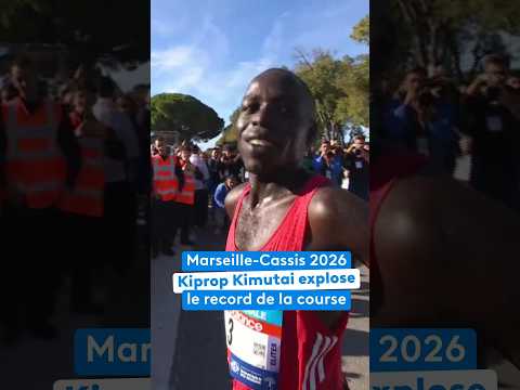Marseille-Cassis 2026 : Kiprop Kimutai survole la 47ᵉ édition en explosant le record de la course
