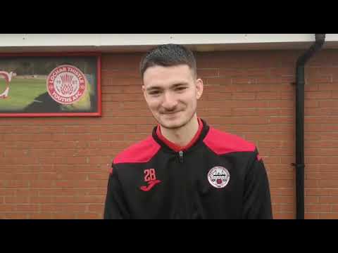 Lochar Thistle 1-4 Maryhill. Player of the Match: Aidan Ward.