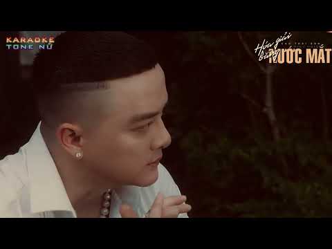 Hoá Giải Bằng Nước Mắt /// Karaoke tone nữ