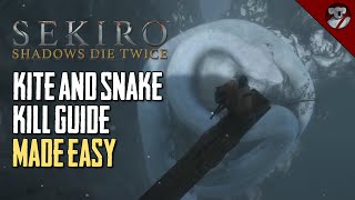 How to Use the Kite and Kill the Snake - Sekiro