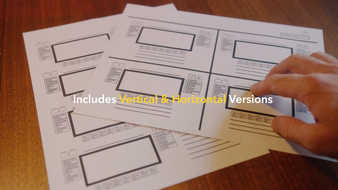 The BEST Filmmaker Storyboard Templates!